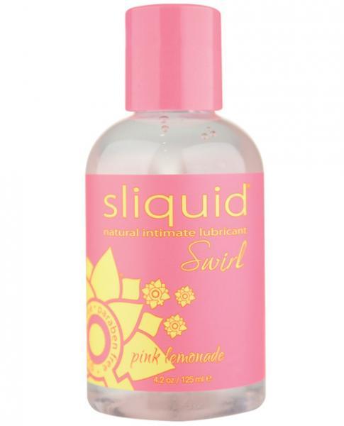 Sliquid Swirl Lubricant Pink Lemonade 4.2oz Bottle