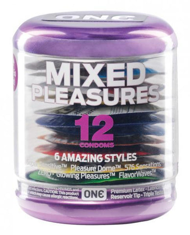 One next generation 12 pack condoms mixed pleasures