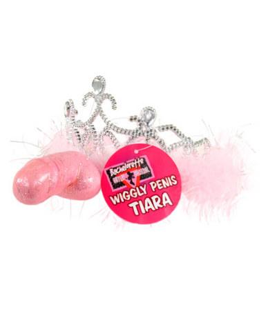 Bachelorette wiggly penis tiara