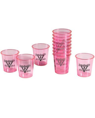 Bachelorette party shot glasses - pack of 12