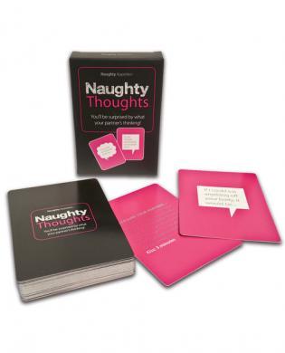 Naughty thoughts card game