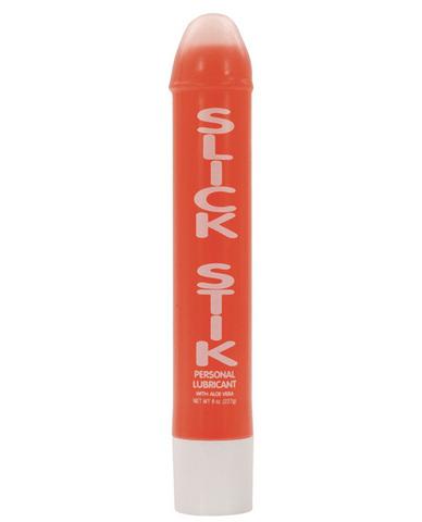 Slick stick lube 8 oz, penis shaped bottle