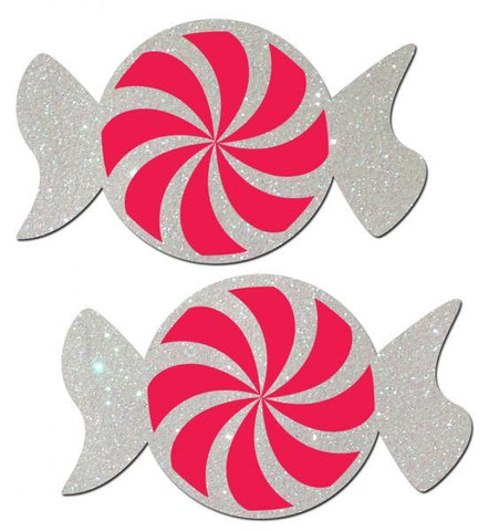 Peppermint Candy Nipple Pasties O-S