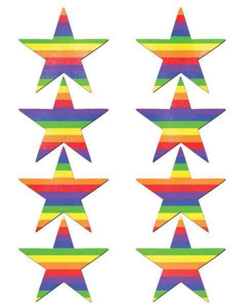 Pastease Mini Rainbow Stars Pack Of 8 O-S