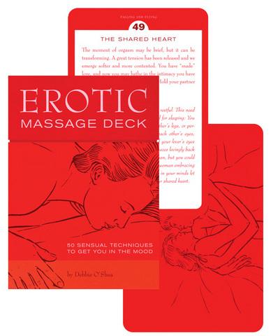 Erotic massage deck, 50 sensual techniques
