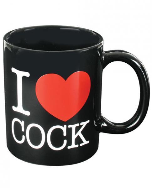 I Love Cock Mug Black Cup