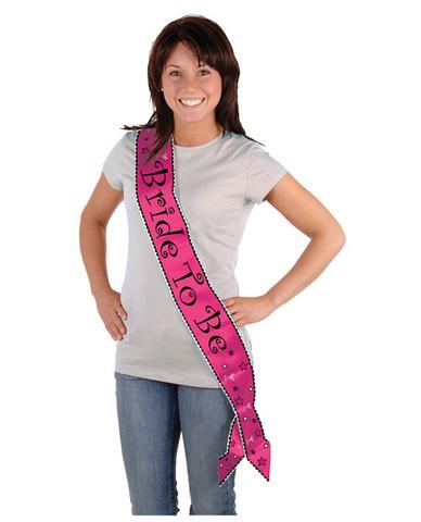 Bride to be satin sash