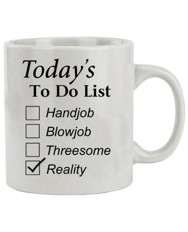 Attitude Mug Today's To Do List