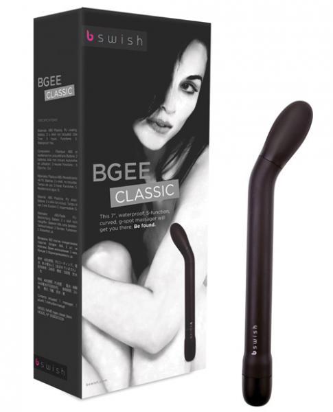 Bgee 7" G Spot Vibrator Black