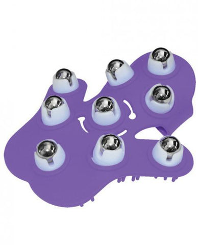 Fuzu Roller Purple Glove Massager