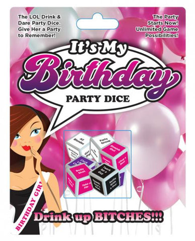 It's My Birthday Party Dice Game
