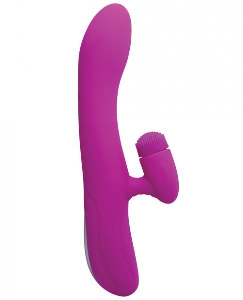 Pretty Love Derrick Spinning Nubs Rabbit Vibrator Pink