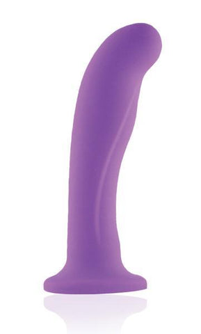 Purity 2 Silicone G Spot Dildo - Purple