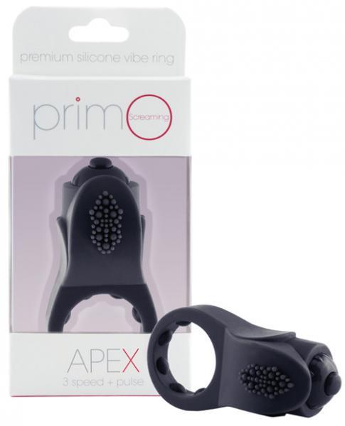 PrimO Apex Vibrating Enhancer Black