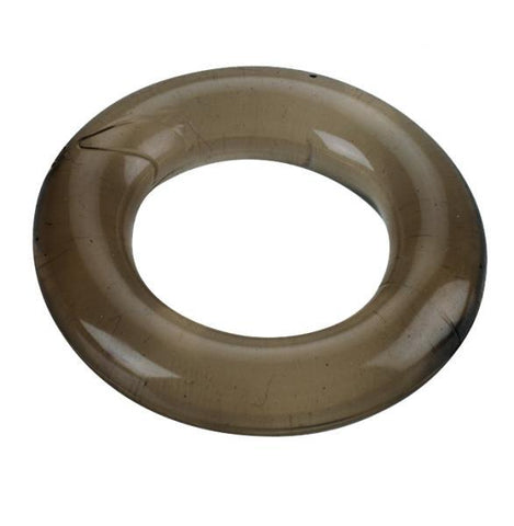 Elastomer Relaxed Fit Cock Ring - Black