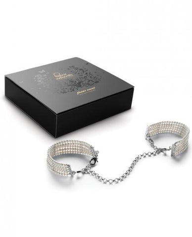 Bijoux Indiscrets Plaisir Nacre Handcuffs Pearl