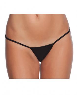 Low Rise Lycra G-String Black O-S