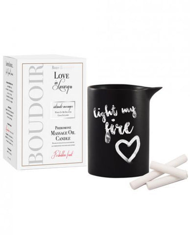 Love In Luxury Soy Massage Candle Forbidden Fruit 5.2oz