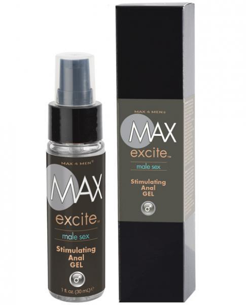 Max Excite Stimulating Anal Gel Unscented 1oz