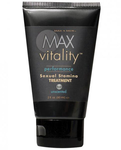 Max Vitality Sexual Stamina Treatment Unscented 2oz