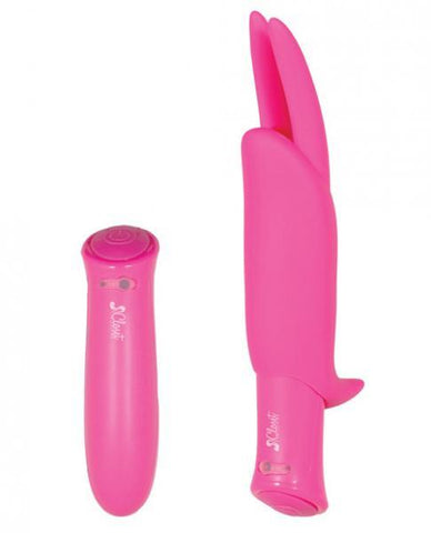 Isabella Rechargeable Bunny Set Pink Vibrator