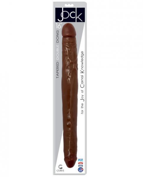 Jock 16 inches Double Dong Chocolate Brown