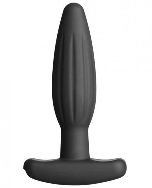 Electrastim Silicone Noir Rocker Butt Plug Small Black