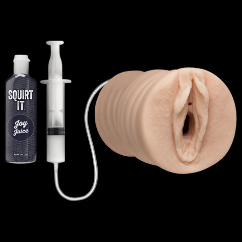 Squirt It Squirting Pussy Vanilla Beige Stroker