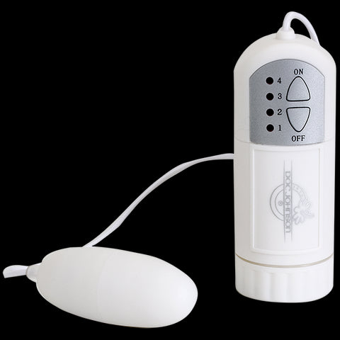 White nights bullet vibrator and controller
