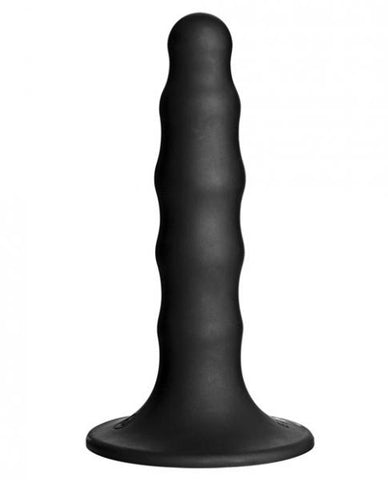 Vac-U-Lock Ripple Silicone Dong Black Attachment