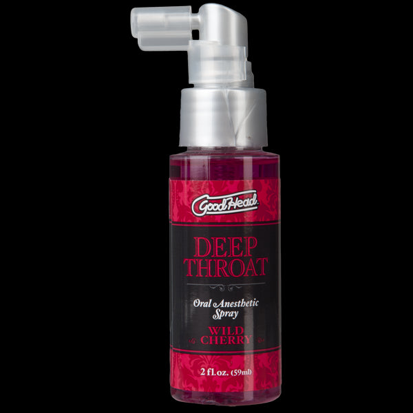 Goodhead Deep Throat Oral Anesthetic Spray Wild Cherry 2oz