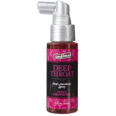 Goodhead Deep Throat Spray Sweet Strawberry 2oz