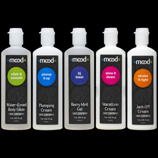 Mood Lube Pleasure For Him 5 Pack 1oz Bottles