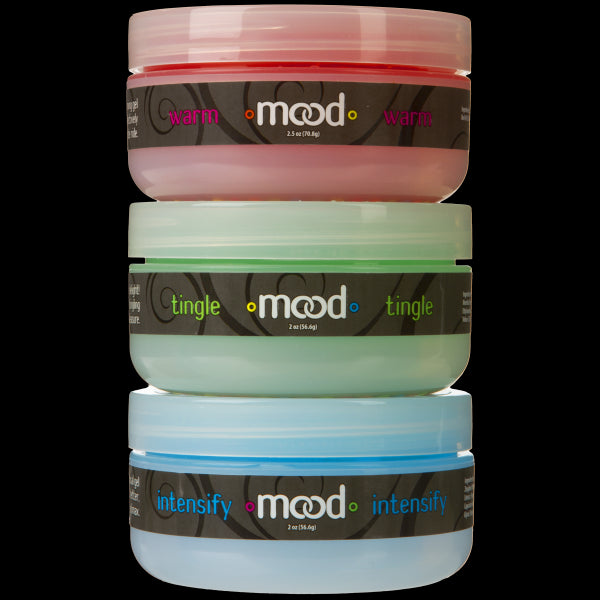 Mood Lube Kissble Foreplay Gels 3 Pack 2oz