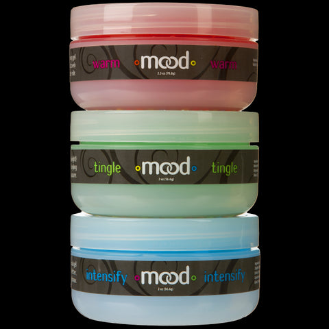 Mood Lube Kissble Foreplay Gels 3 Pack 2oz