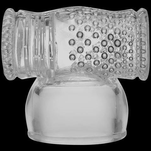 Kink Wand Cock Stroker Attachment Clear