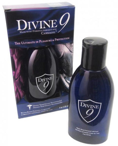 Divine 9 Lubricant Bottle 4 ounces