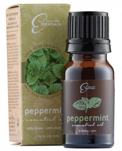 Earthly Body Pure Essential Oils .34oz Peppermint