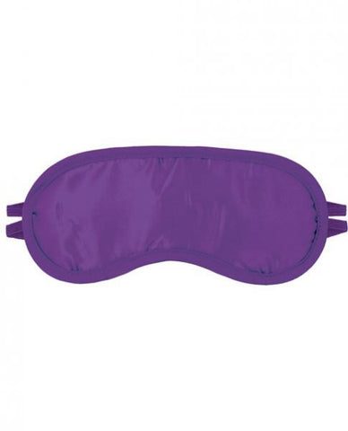 Erotic Toy Satin Fantasy Blindfold Purple O-S