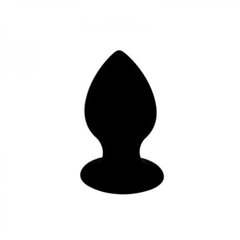 Figo Cone L Black Silicone Butt Plug