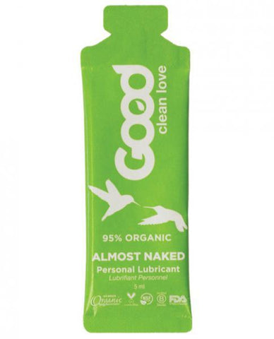 Good Clean Love Almost Naked Organic Personal Lubricant .17oz Foil