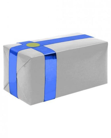 Gift Wrapping For Your Purchase Silver Blue Ribbon Extra Day To Ship