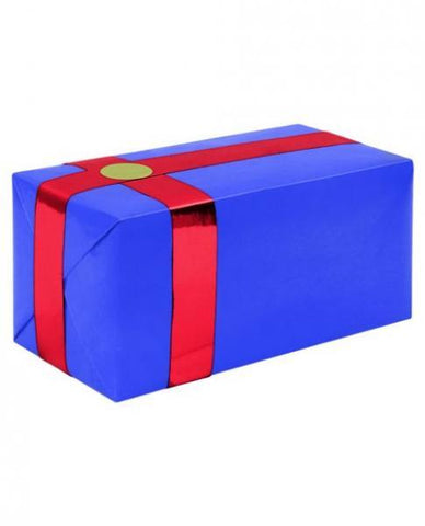 Gift Wrapping For Your Purchase Blue Red Ribbon Extra Day To Ship