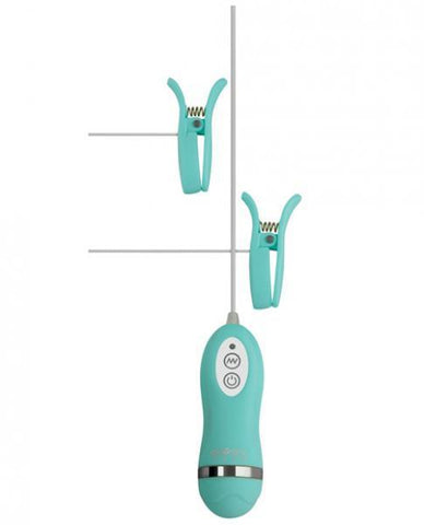 Gigaluv Vibro Clamps 10 Functions Tiffany Blue