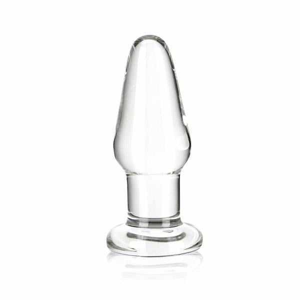 Glas 3.5 inches Butt Plug Clear