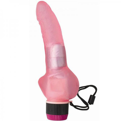 Waterproof Jelly Caribbean #2 Vibrator - Pink