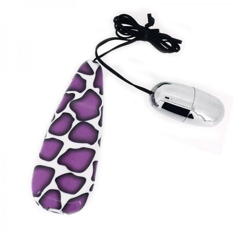 Primal Instinct Purple Giraffe Bullet Vibrator