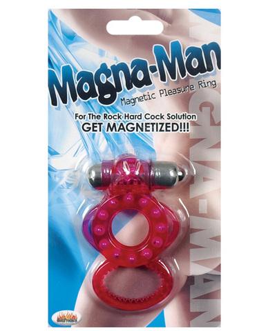 Magna-man magnetic ring - magenta