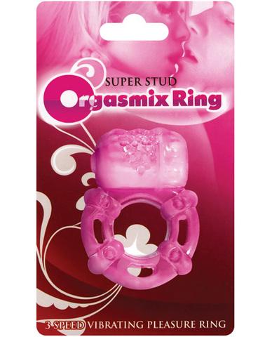 Orgasmix super stud pleasure ring 3 speed - magenta