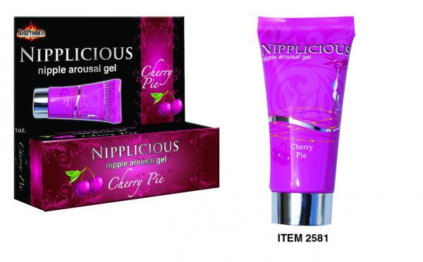 Nipplicious Nipple Arousal Gel Cherry Pie 1oz